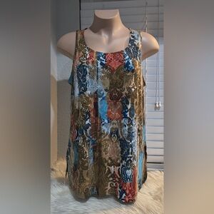 Susan Graver Women’s XL/1X Sleeveless Top